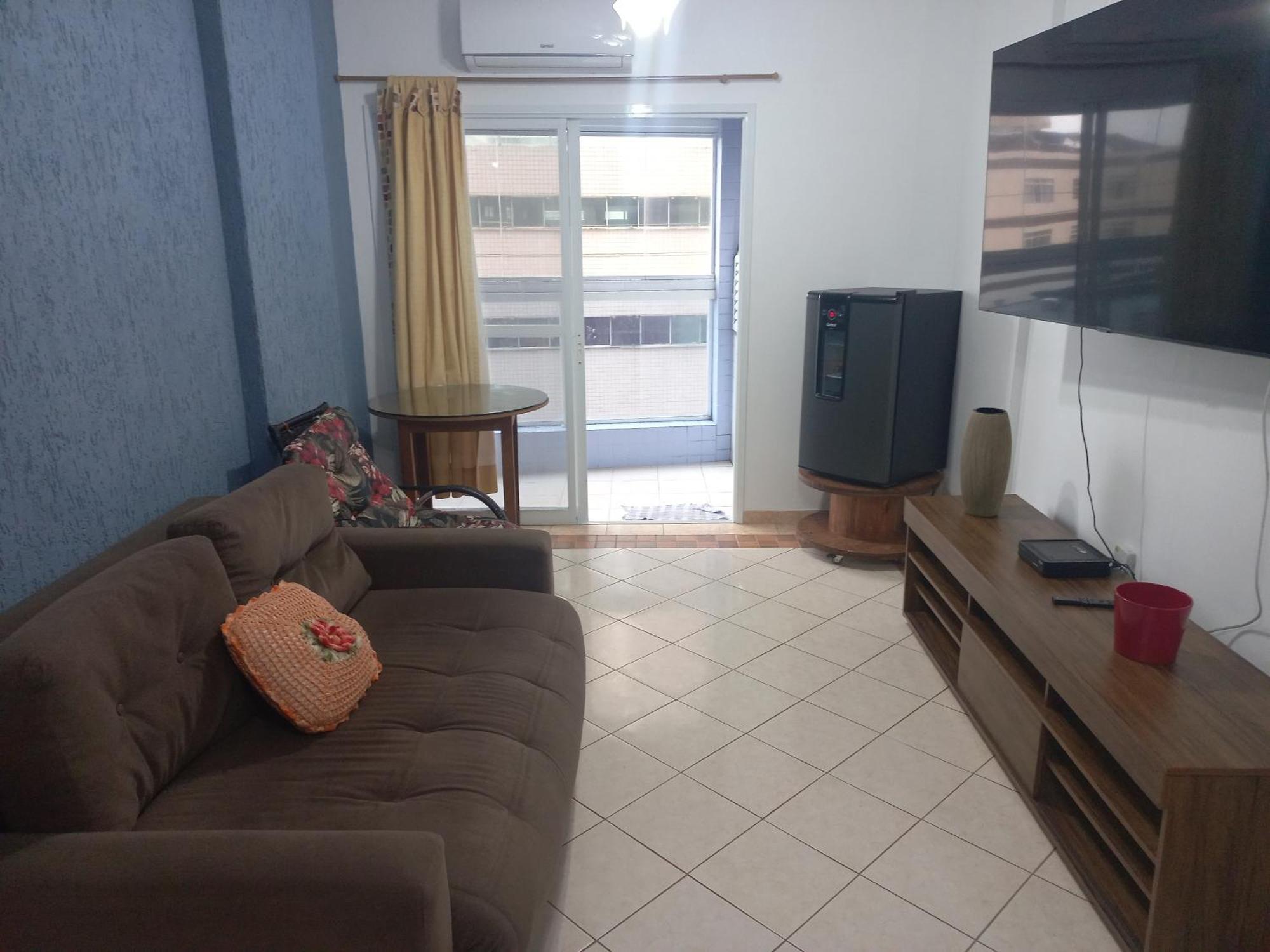 Apto Vista Mar, 8 Pessoas, Varanda Gourmet, Pe Na Areia! Praia Grande  Buitenkant foto