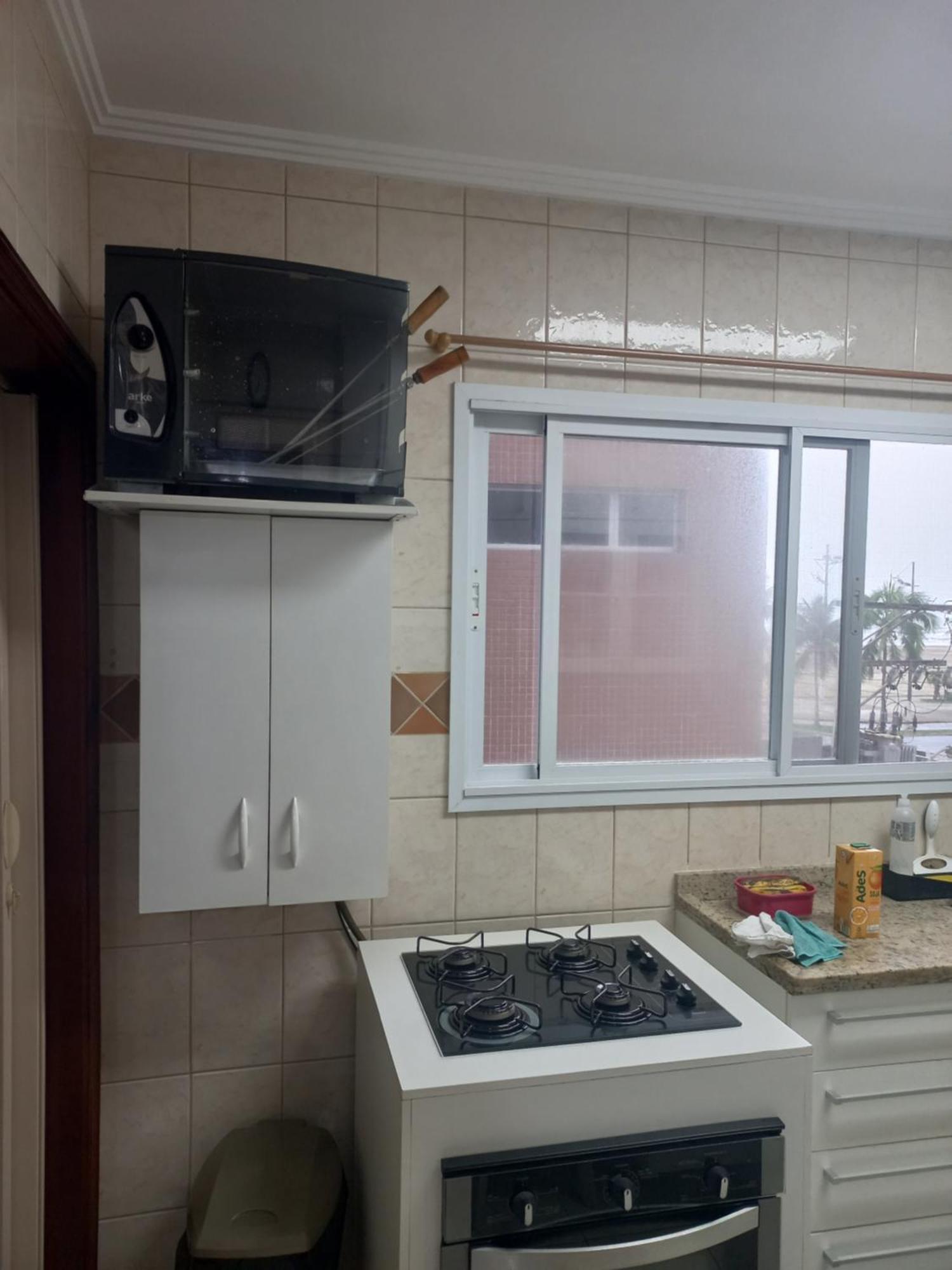 Apto Vista Mar, 8 Pessoas, Varanda Gourmet, Pe Na Areia! Praia Grande  Buitenkant foto